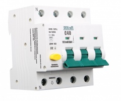 Автоматический выключатель дифференциального тока (дифавтомат, АВДТ) 16221DEK